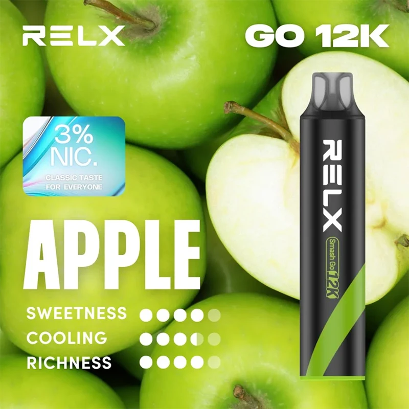 悅刻拋棄式 12000 口 樹頂蘋果