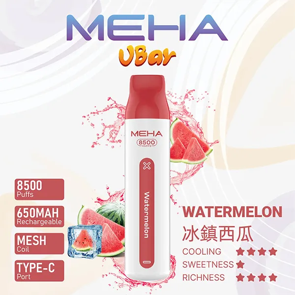魅嗨拋棄式/一次性8500口 冰鎮西瓜